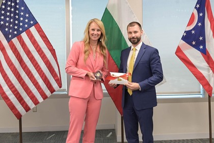 Bulgarian Delegation with first official visit at the Ohio Congress